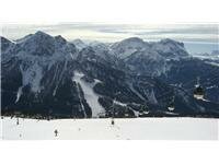 Prosluněné lyžování v jarním Tyrolsku